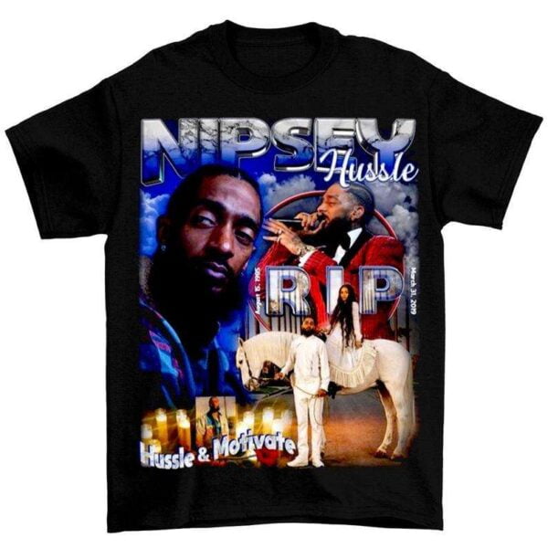 Nipsey Hussle Retro Vintage Bootleg T Shirt