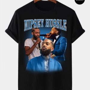 Nipsey Hussle Vintage Retro Style Rap Music Hip Hop T Shirt