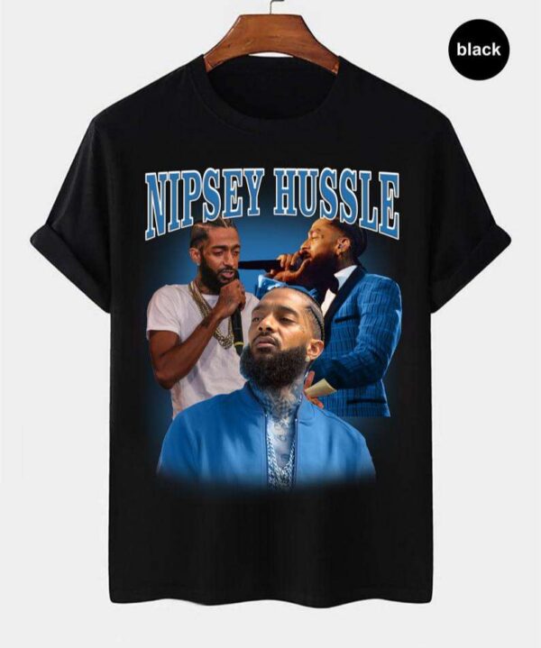 Nipsey Hussle Vintage Retro Style Rap Music Hip Hop T Shirt
