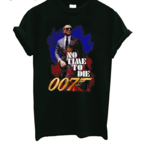 No Time To Die 007 Movie T Shirt