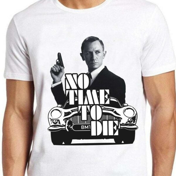 No Time To Die James Bond Shirt