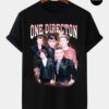 One Direction Vintage Retro Style Rap Music Hip Hop T Shirt