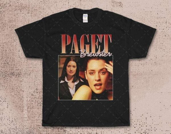 Paget Brewster Criminal Minds Vintage T Shirt