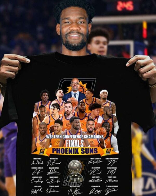 Phoenix Suns Western Conference Champions NBA Finals 2021 Signature T Shirt