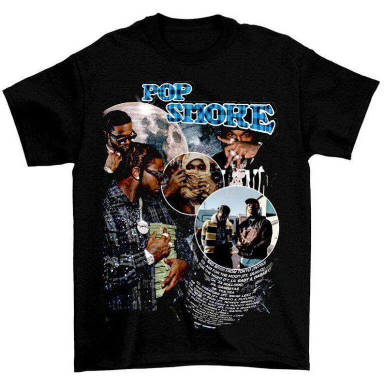 pop smoke t shirt