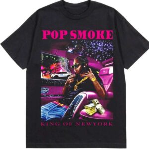 Pop Smoke x Vlone King Of New York T Shirt