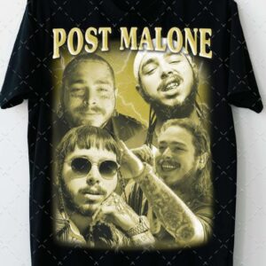 Post Malone Vintage T Shirt Rap Hip Hop