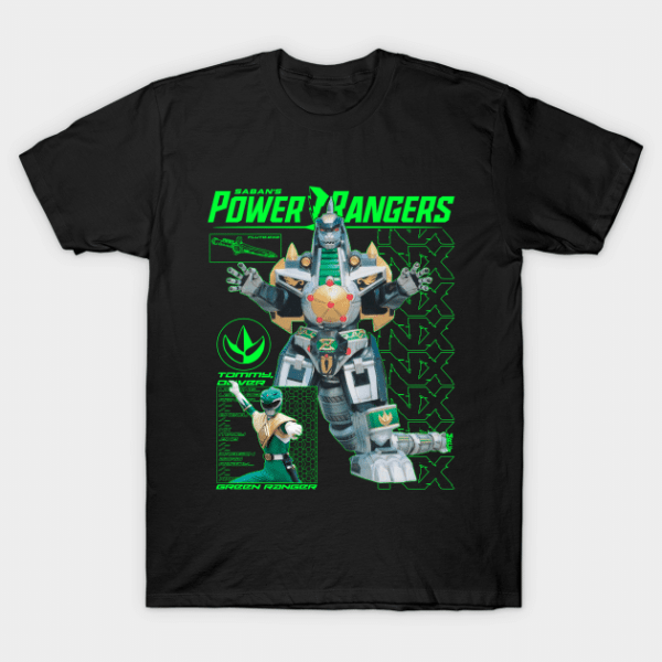 Power Rangers Dragonzord T Shirt