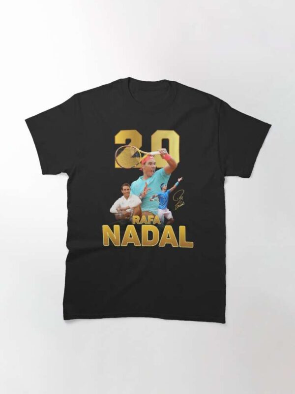 Rafa Nadal 20 Grand Slam Champion T Shirt