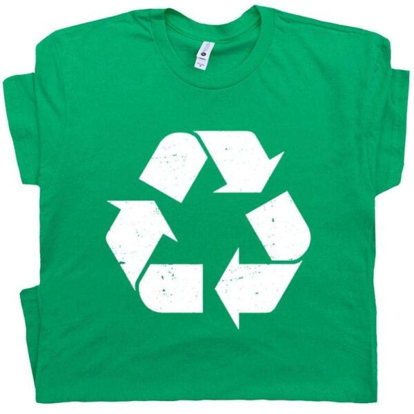 Recycle T Shirt Recycling Logo