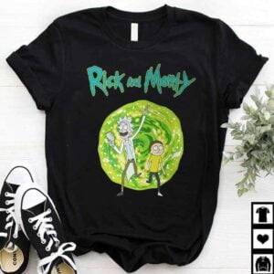 Rick and Morty T Shirt Cartoon Character