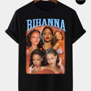 Rihanna Vintage Retro Style Rap T Shirt