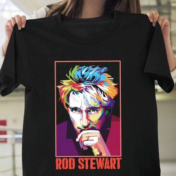 Rod Stewart T Shirt Greatest American Best Record Hits