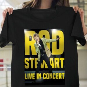 Rod Stewart UK Tour 2019 Concert T Shirt