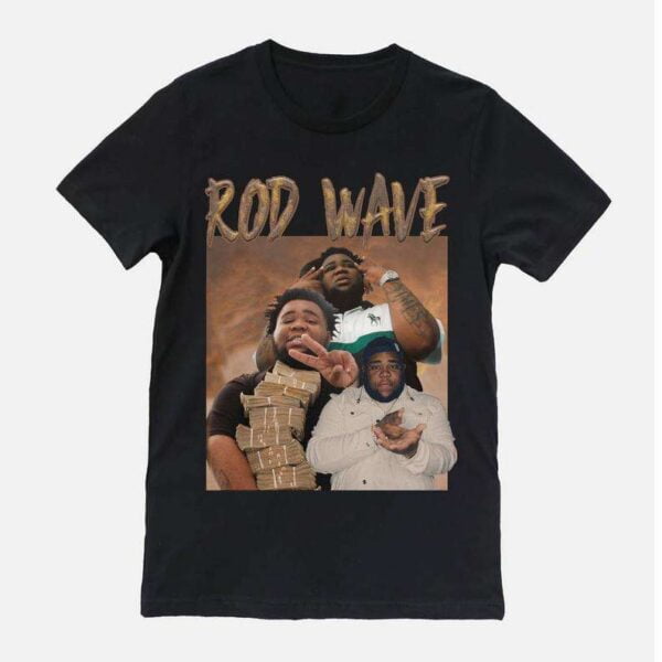 Rod Wave Vintage Retro Style Rap Music Hip Hop T Shirt
