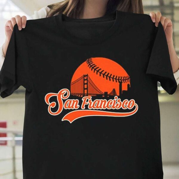 San Francisco Baseball Skyline T Shirt