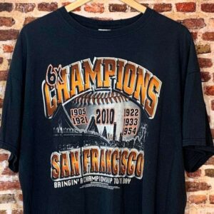 San Francisco Giants 2010 World Series Champions T Shirt