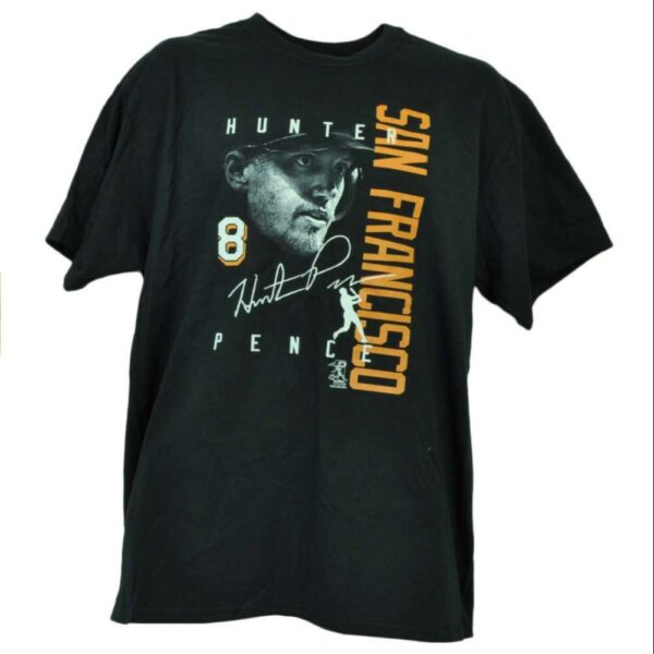 San Francisco Giants Hunter Pence 8 Signature T Shirt