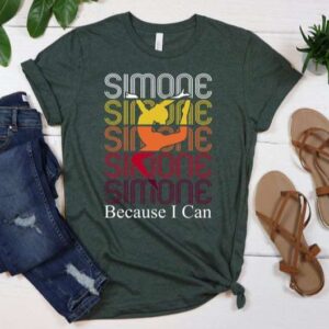 Simone Biles Gymnastics Because I Can T Shirt