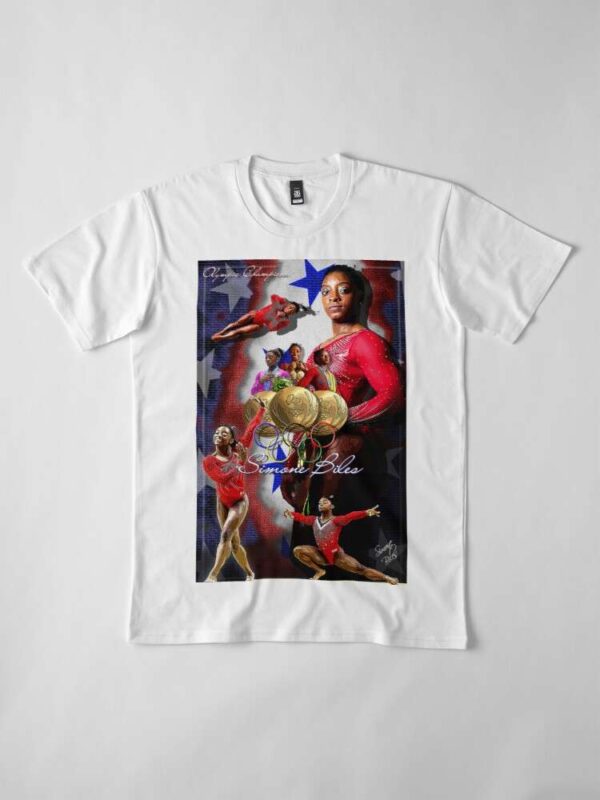 Simone Biles Olympic Champion T Shirt