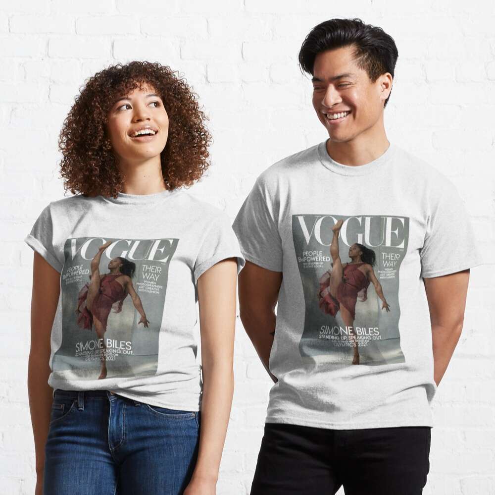 Simone Biles Vogue T Shirt Best Of Pop Culture Clothing For You