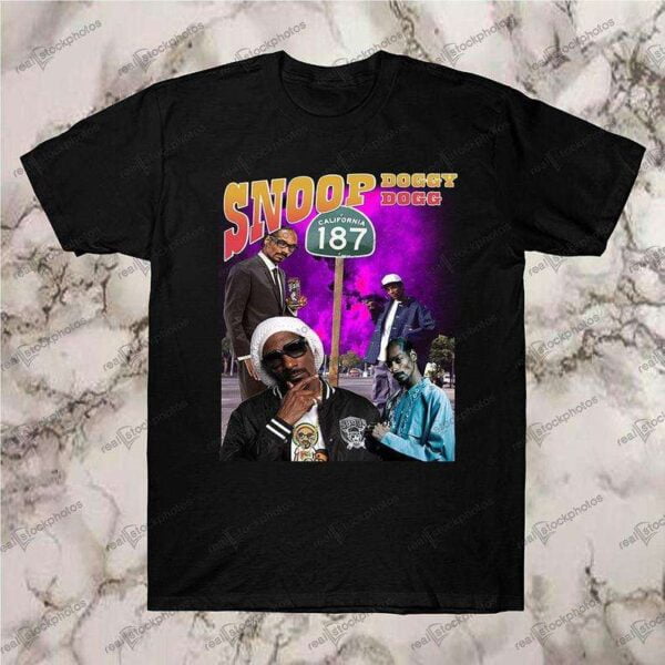 Snoop Dogg Vintage Retro Style Rap 90s T Shirt