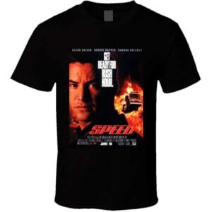 Speed Keanu Reeves Sandra Bullock T Shirt