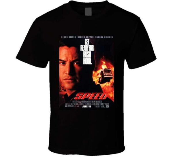 Speed Keanu Reeves Sandra Bullock T Shirt