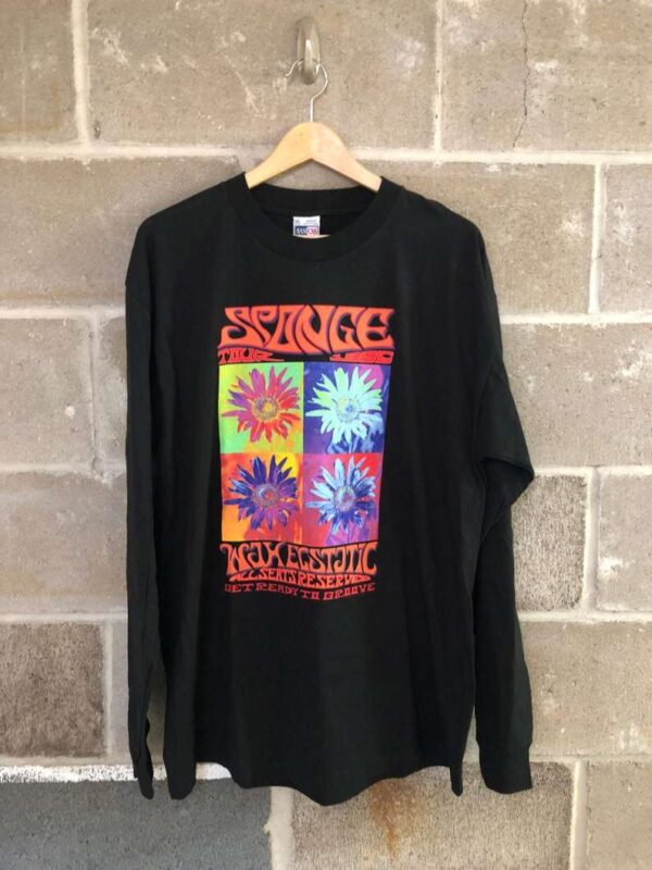 Sponge Wax Ecstatic Vintage 1996 Long Sleeve T shirt