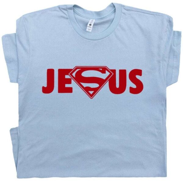 Superman Jesus T Shirt Cool Christian
