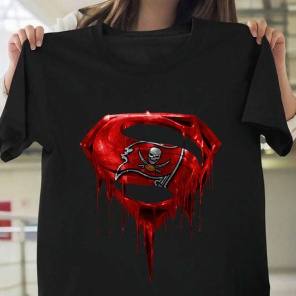 Superman Tampa Bay Buccaneers T Shirt
