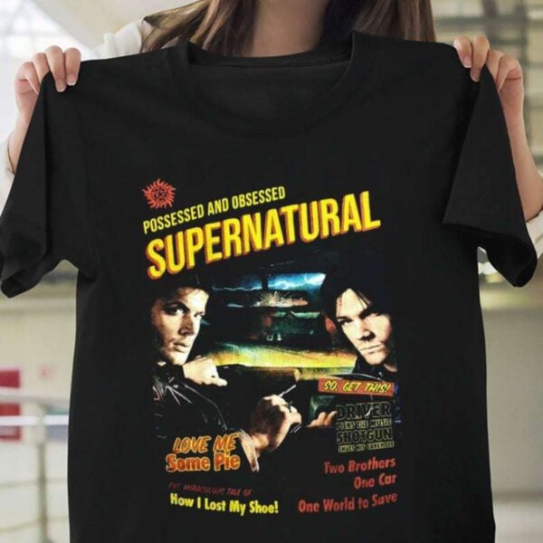 Supernatural T Shirt End Of The Road Tour Join the Hunt