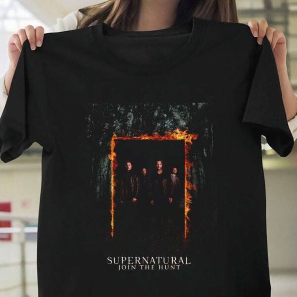 Supernatural T Shirt Leading Men Poster