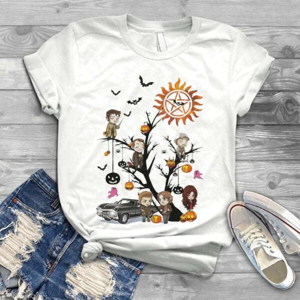 Supernatural Tree Halloween T Shirt