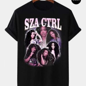 Sza Ctrl Vintage Retro Style Rap T Shirt