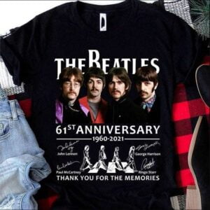 The Beatles 61st Anniversary T Shirt