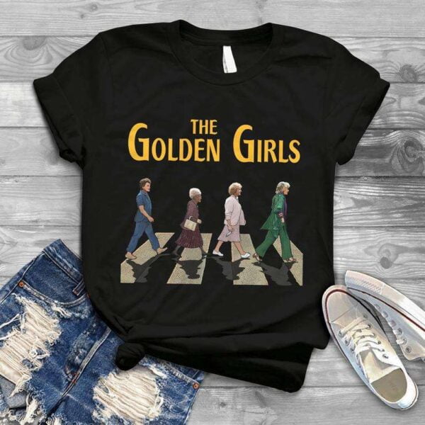 The Golden Girl Crossing Road Vintage T Shirt