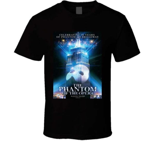 The Phantom Of The Opera Broadway T Shirt