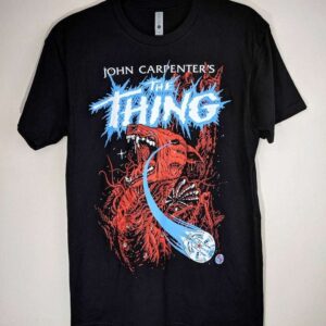 The Thing John Carpenter Long Sleeve T-Shirts Mens Tee 