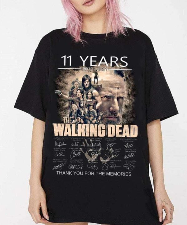 The Walking Dead Signature T Shirt