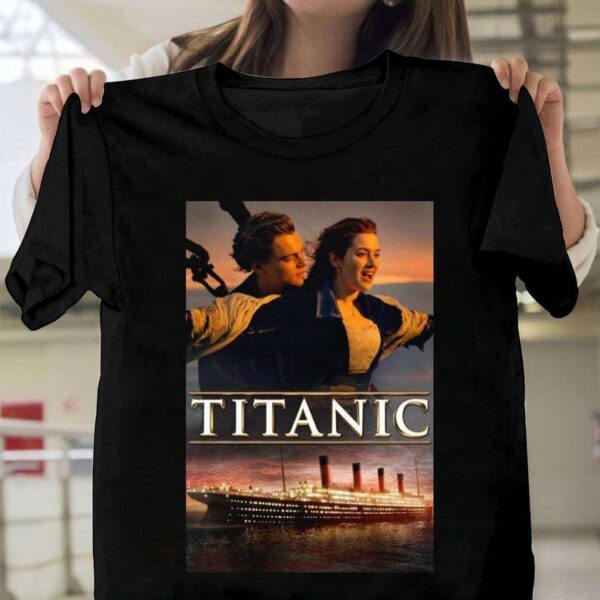 Titanic Movie Fan Art Kate Winslet And Leonardo DiCaprio Unisex T Shirt