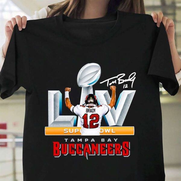 Tom Brady 12 Tampa Bay Buccaneers T Shirt