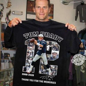 Tom brady 12 2020 Thank You For The Memories T Shirt