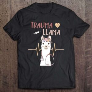 Trauma Llama Tee Nurse Emt Paramedic Nursing Alpaca Gift Tank Top 0 2195