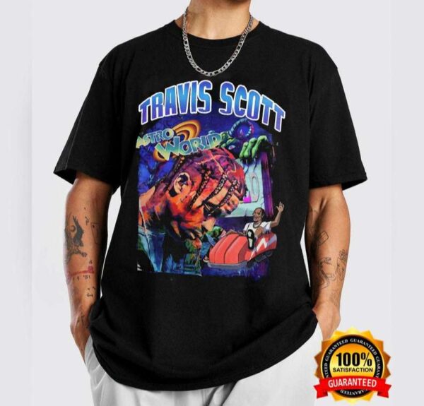 Travis Scott Astroworld Hip Hop Vintage Shirt