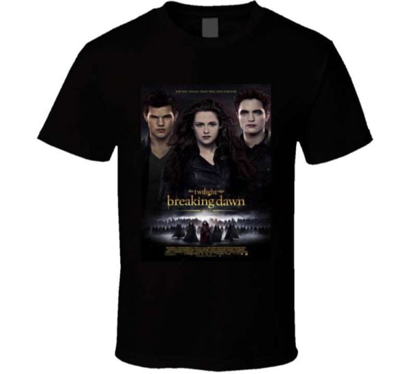 Twilight Breaking Dawn Part 2 Poster T Shirt