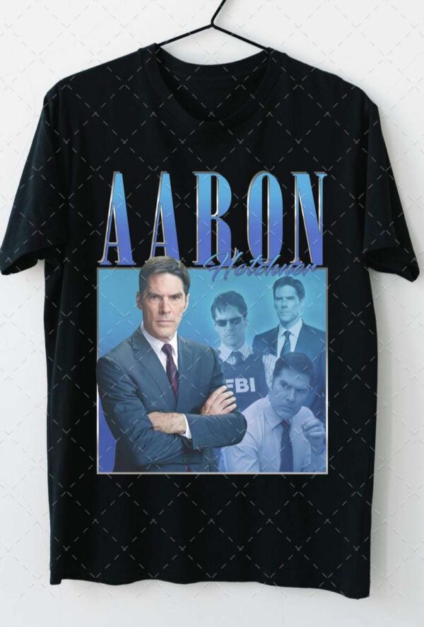 Vintage Aaron Hotchner Criminal Minds T shirt