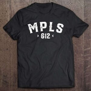 Vintage Minneapolis Mpls 612 Area Code Premium 0 2195