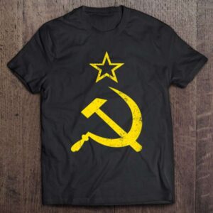 Vintage Russia Ussr Cccp Iconic Hammer Sickle Tank Top 0 2195