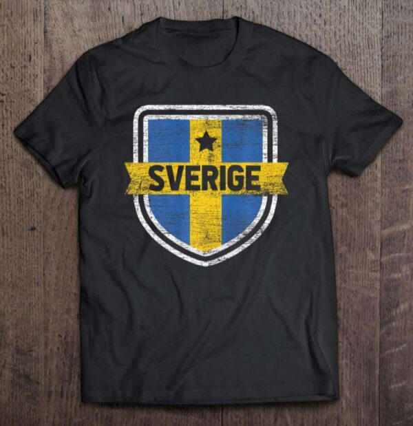 Vintage Sverige Swedish Flag Gifts – Sweden Premium 0 2195